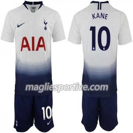 Completo Calcio Tottenham Hotspur Kane 10 Bambino Divisa Prima 2018/2019